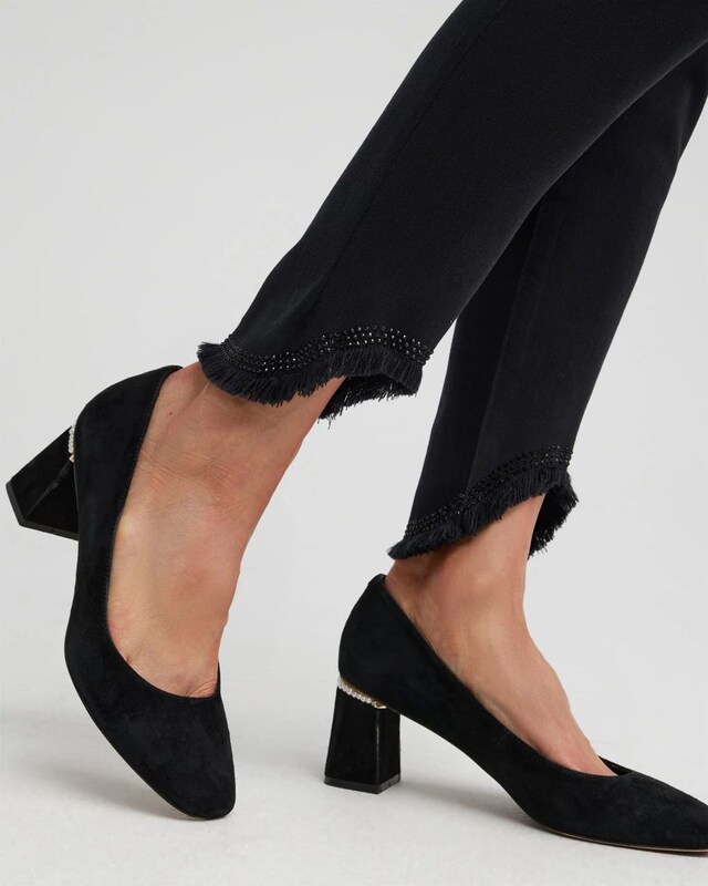 Embellished Tulip Hem Pull-on Jeggings - image 4